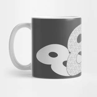 Isometric Number, Number Eight Mug